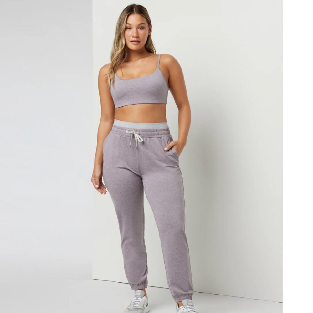 Halo Warm-Up Jogger in Rosemary Heather